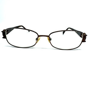 WITTNAUER “NASIRA” Eyeglasses Frame 52-16-135 Brown Marble Polished‎ H9491